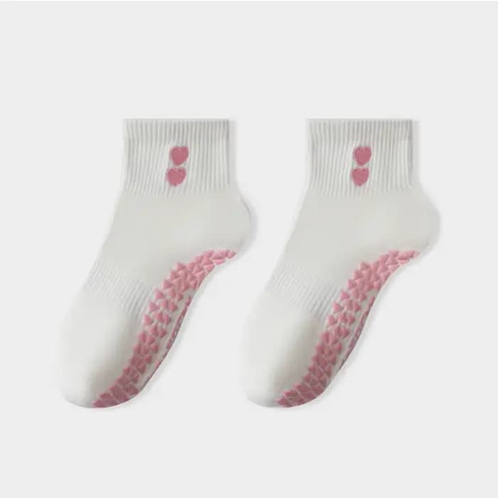 Chaussettes de Yoga antidérapantes en Silicone pour femmes
