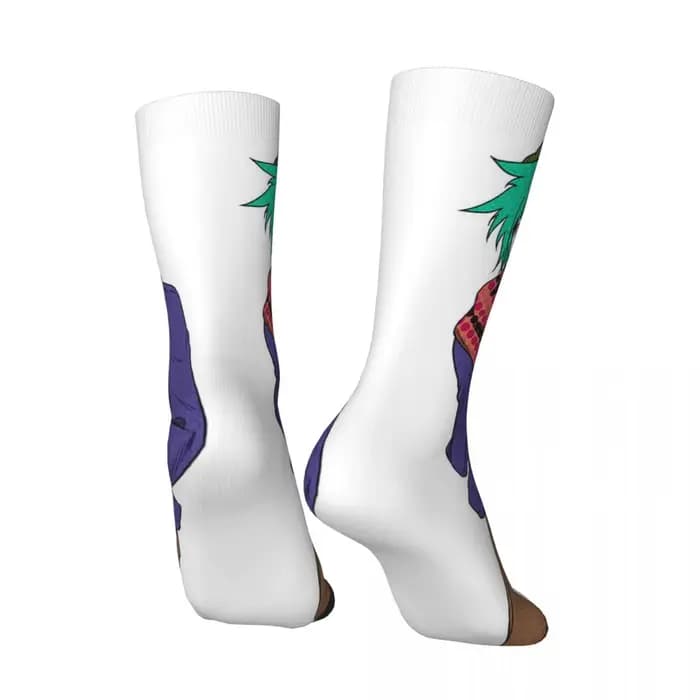 YTTD-Chaussettes d'hiver unisexes Shin Tsukimi Your Turn To Die, chaussettes chaudes, amusantes, imprimées, style de rue, en elin