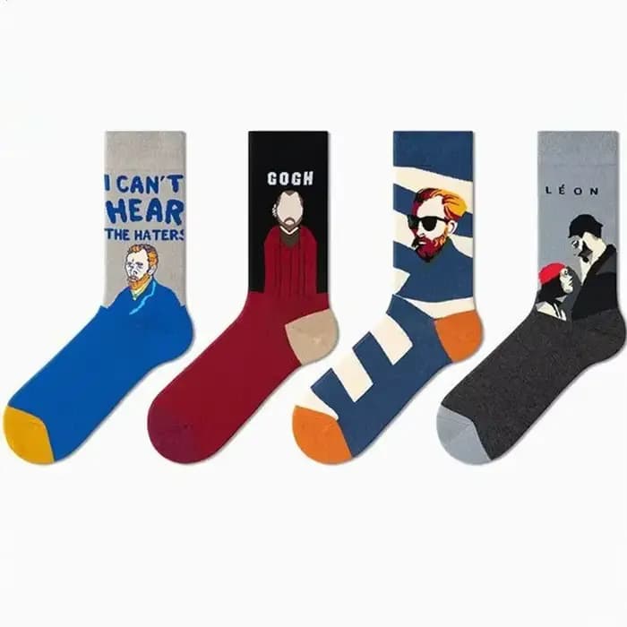 Chaussettes en coton pour hommes et femmes
