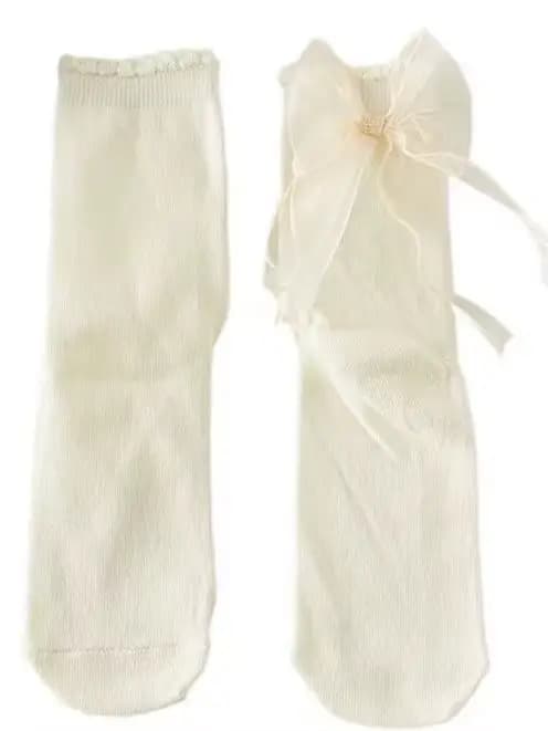 Chaussette Antibactérienne en Dentelle pour Femme