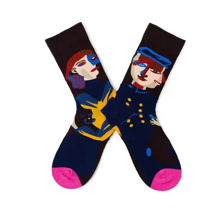 Chaussettes tubulaires pour hommes