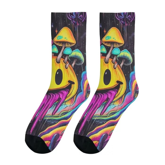 1 paire de chaussettes mi-mollet pour hommes