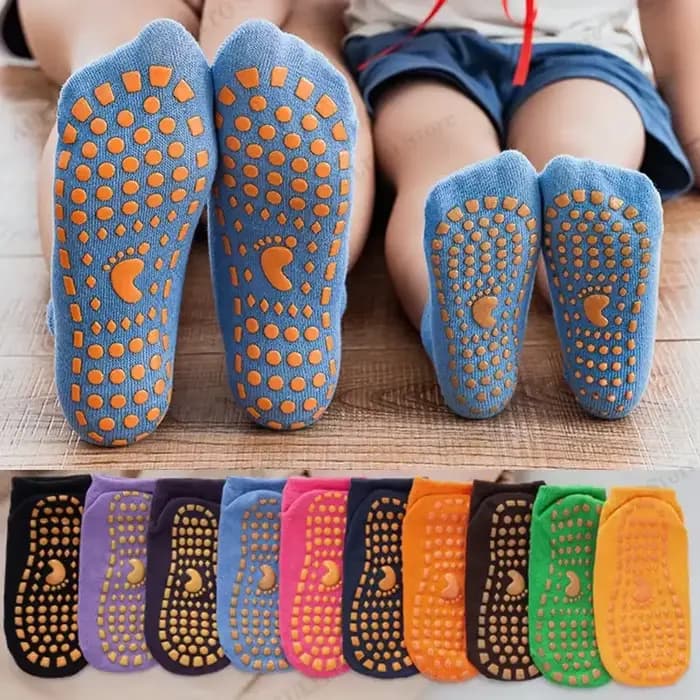 Chaussettes coordonnantes en coton pour enfants et adultes