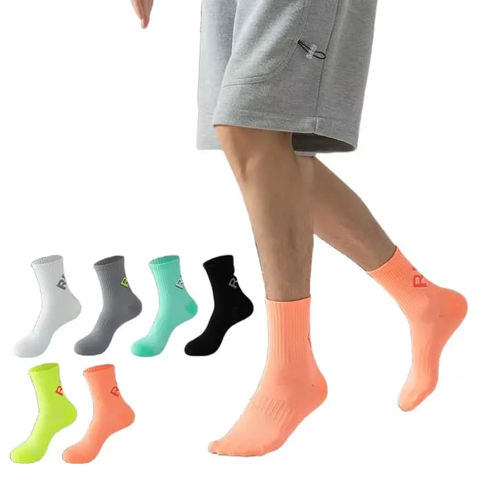 1 paire de chaussettes de course mi-longues