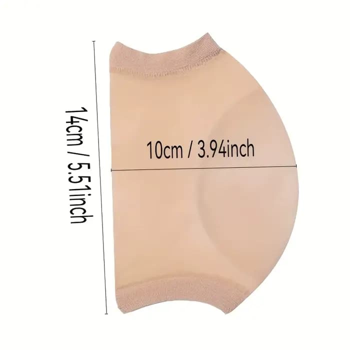 1 paire de chaussettes en Silicone respirantes à haute élasticité améliorées