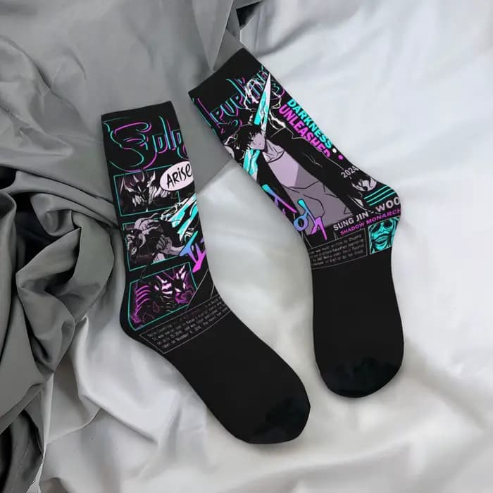 Chaussettes unisexes à nivellement solo
