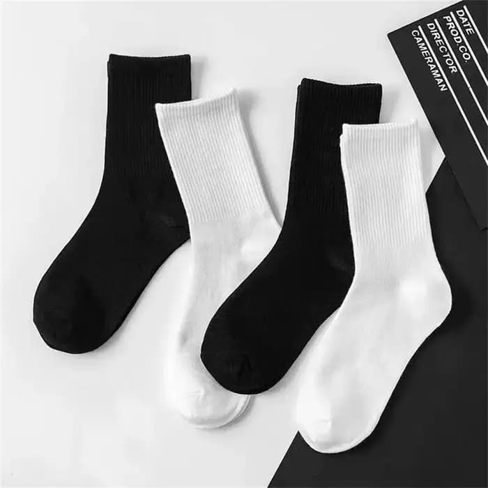 10 paires hommes chaussettes coton biologique haute qualité blanc noir affaires décontracté printemps hiver