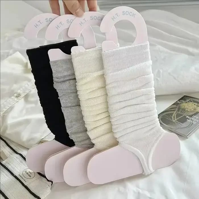 Chaussettes longues à la mode pour filles