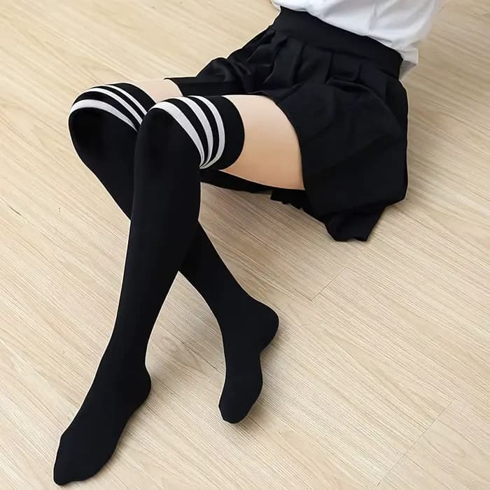Chaussettes au dessus du genou pour femmes