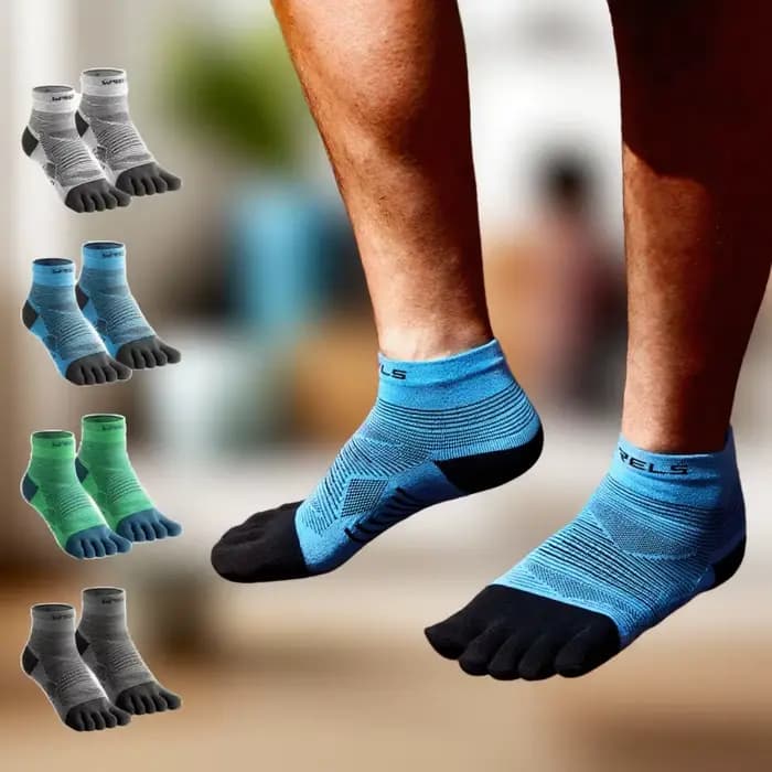Chaussettes à cinq doigts pour hommes