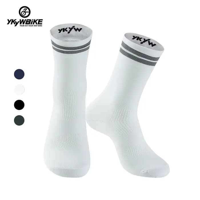 YKYWBIKE chaussettes de cyclisme hommes femmes respirant