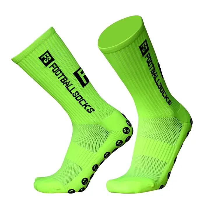 Nouvelles Chaussettes de Football FS Style Sportif avec Ventouses en Silicone Antidérapantes pour Hommes et Femmes