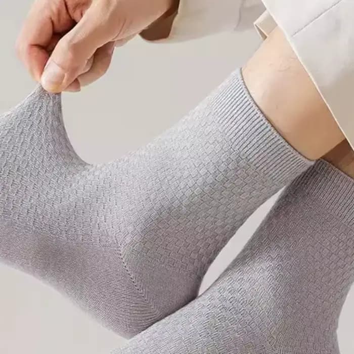 Chaussette hautement élastique en fibre de bambou
