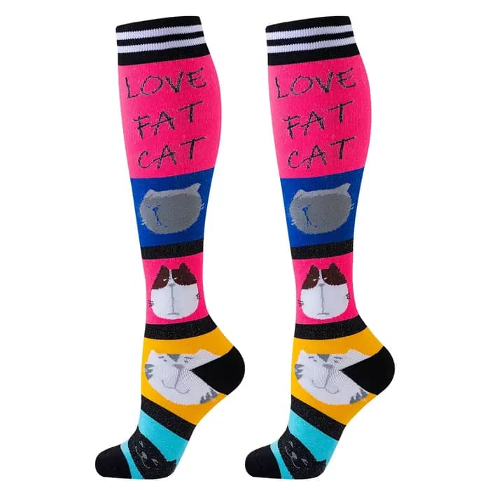 5 paires de chaussettes de Compression pour chat