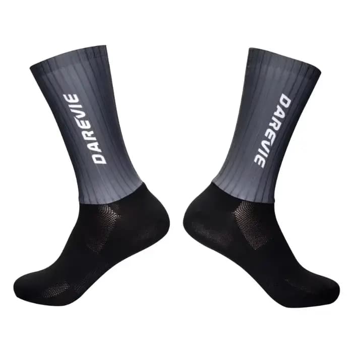Aero Pro DAREVIE Speed Sports chaussettes de cyclisme chaussette haute pour hommes anti-dérapant respirant athlétique contrôle de l'humidité