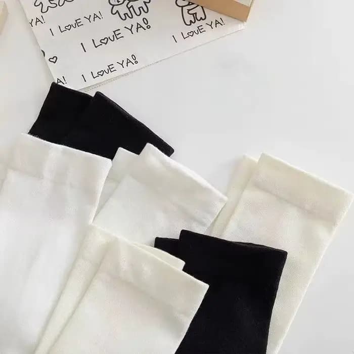 5 paires de chaussettes mi-mollet pour femmes