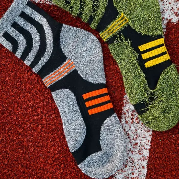 Chaussettes de course thermiques pour hommes