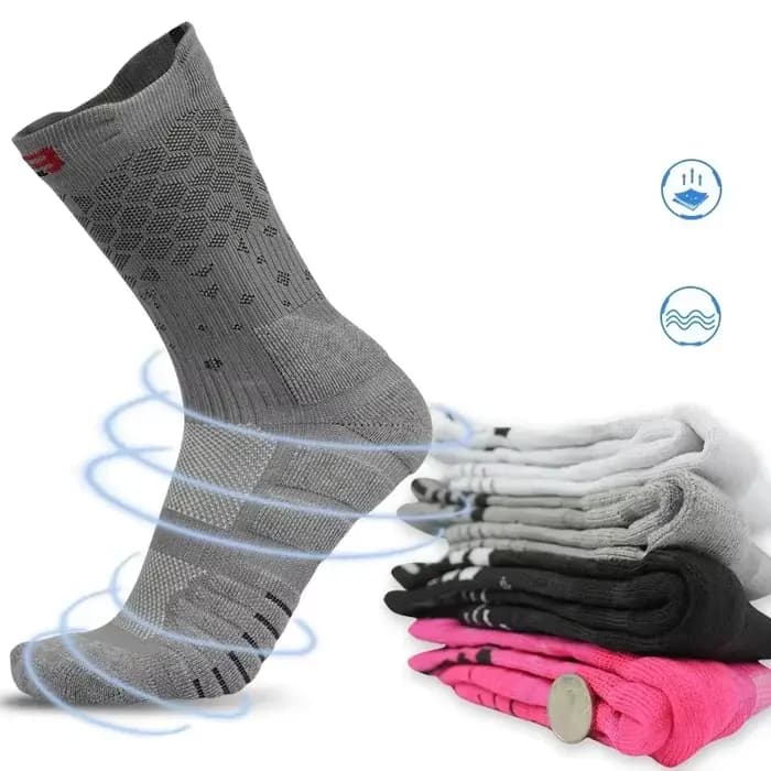 Chaussettes en accent d'abeille absorbant les chocs pour hommes et femmes