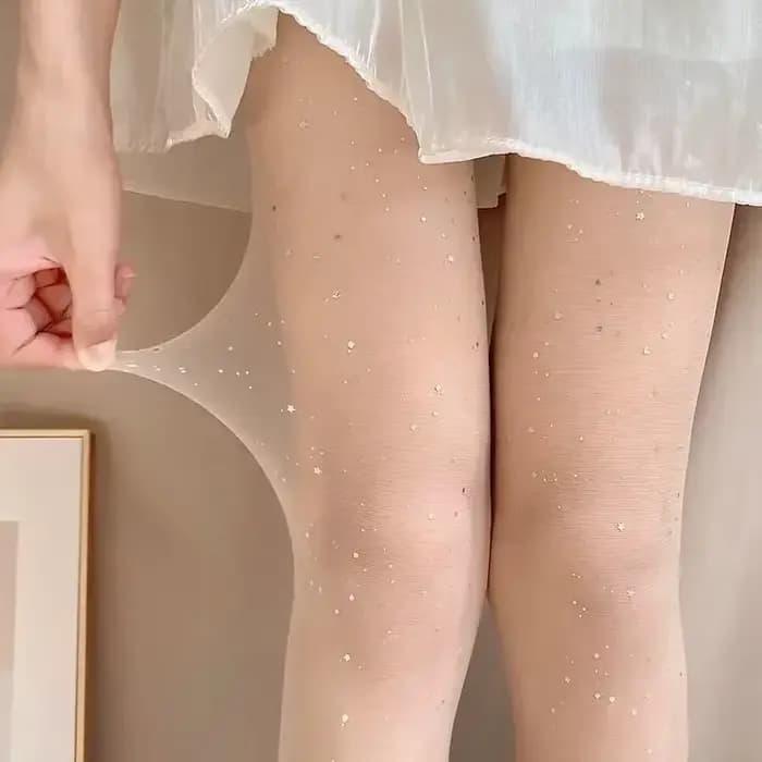 Collants scintillants galaxie scintillante