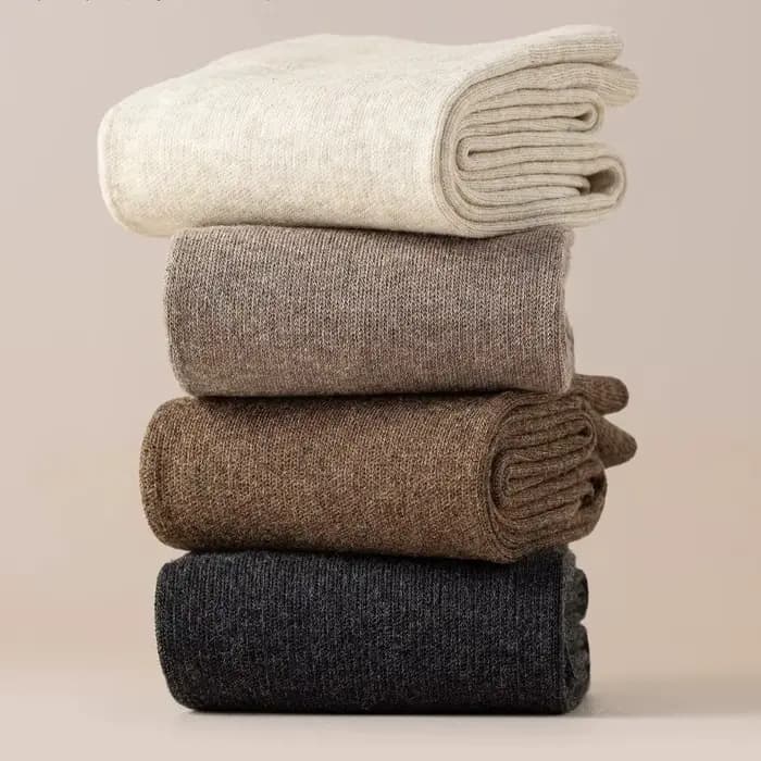 Chaussettes hautes d'hiver pour femmes