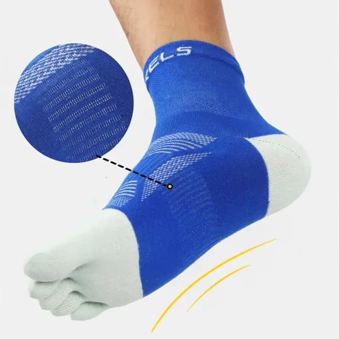 1 paire de chaussettes de sport à cinq orteils