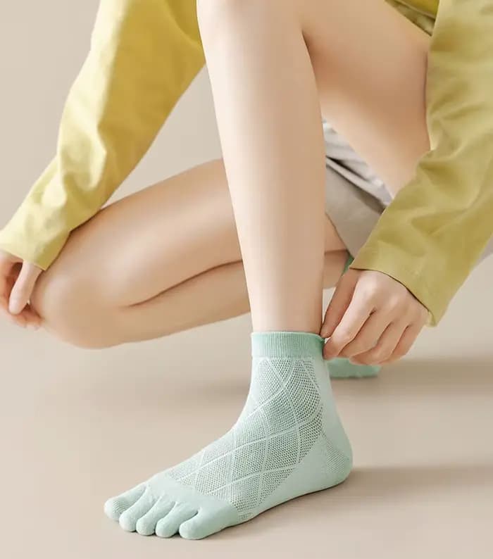 Chaussettes Courtes à Cinq Doigts pour Femme