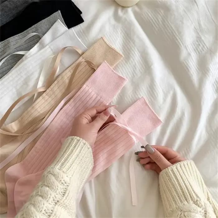 Chaussettes longues pour femmes
