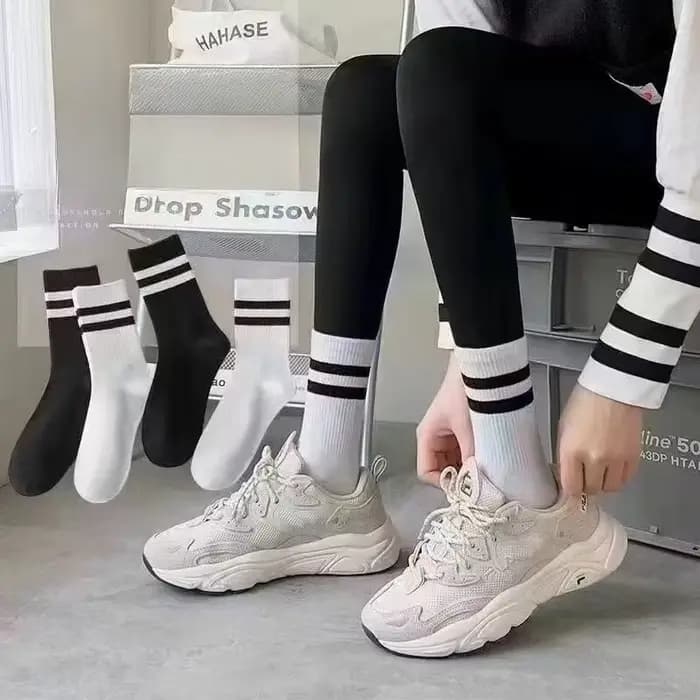5/10 paires de chaussettes rayées