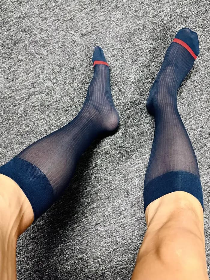 Chaussettes formelles d'affaires pour hommes
