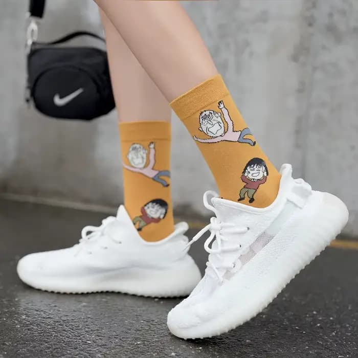 Chaussettes de dessin animé pour femmes
