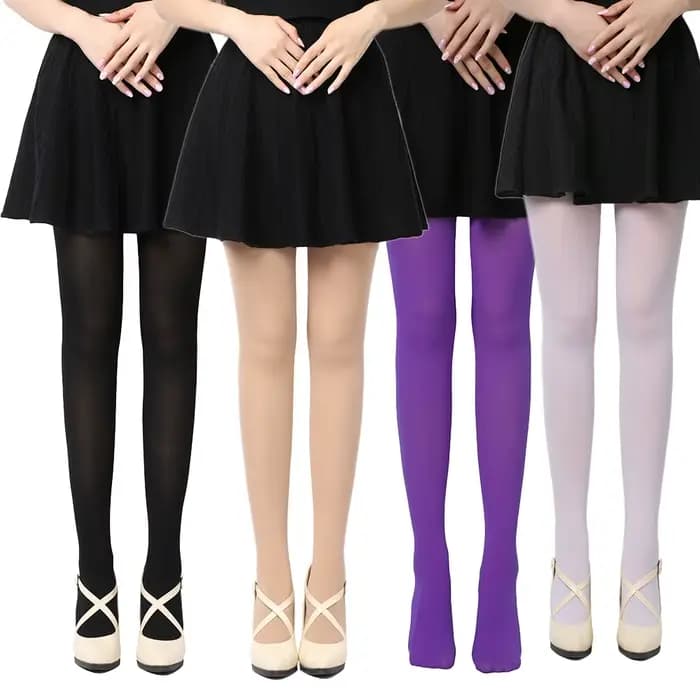 Collants opaques sans couture pour femmes