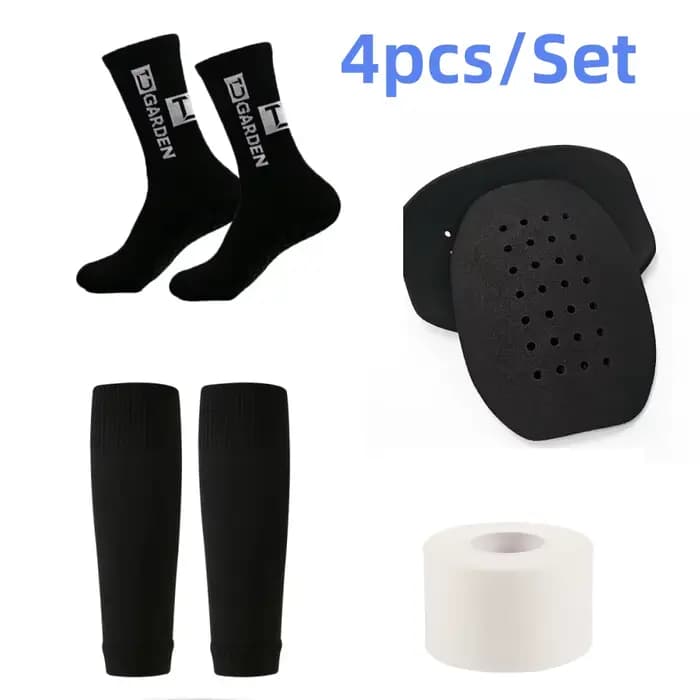 Ensemble de sport unisexe 4 pièces - Chaussettes de performance
