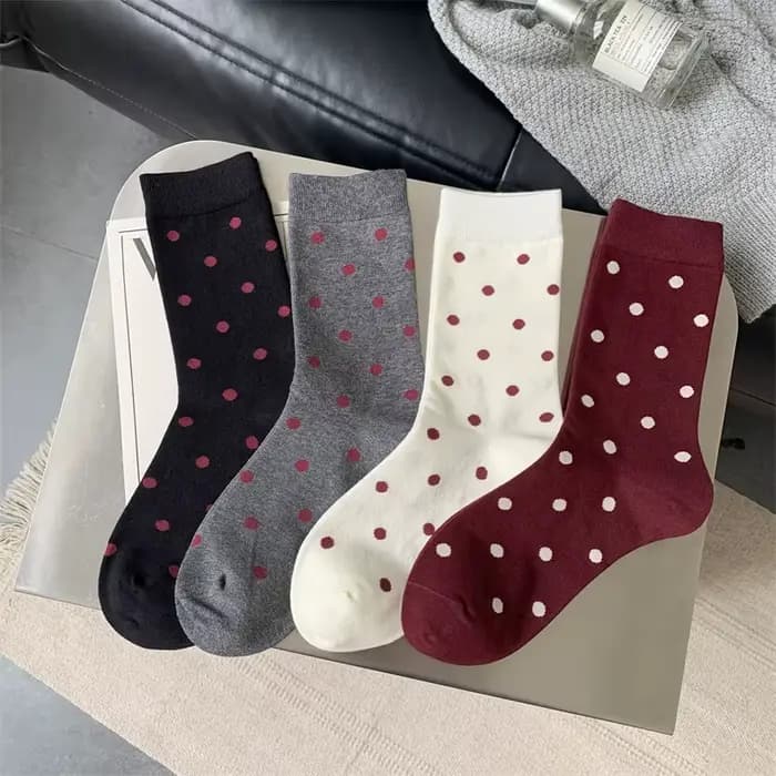 Chaussettes vintage Harajuku pour femmes