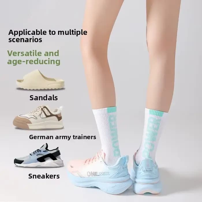 Chaussettes de sport colorées
