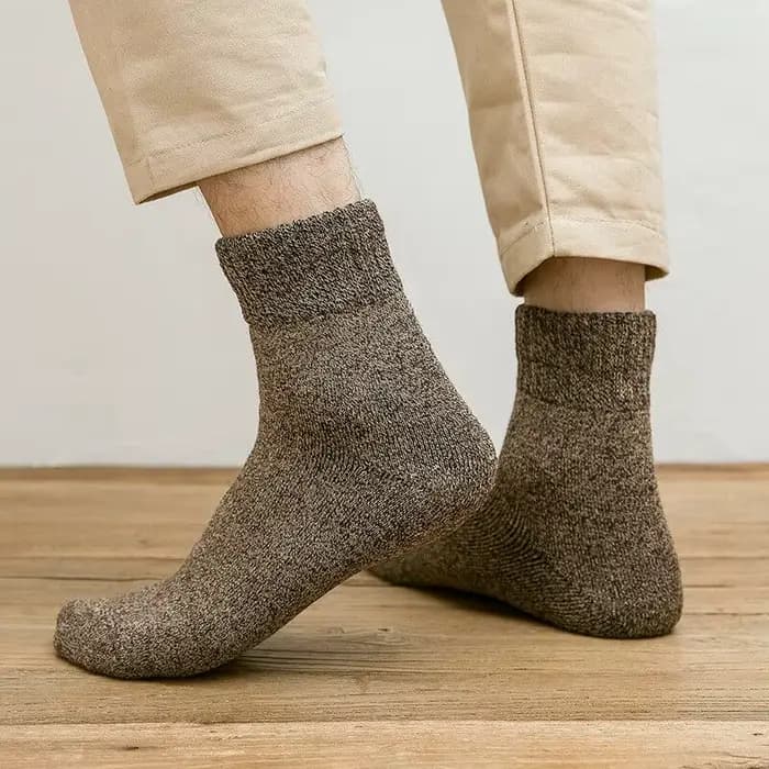 Chaussettes en laine mérinos pour homme