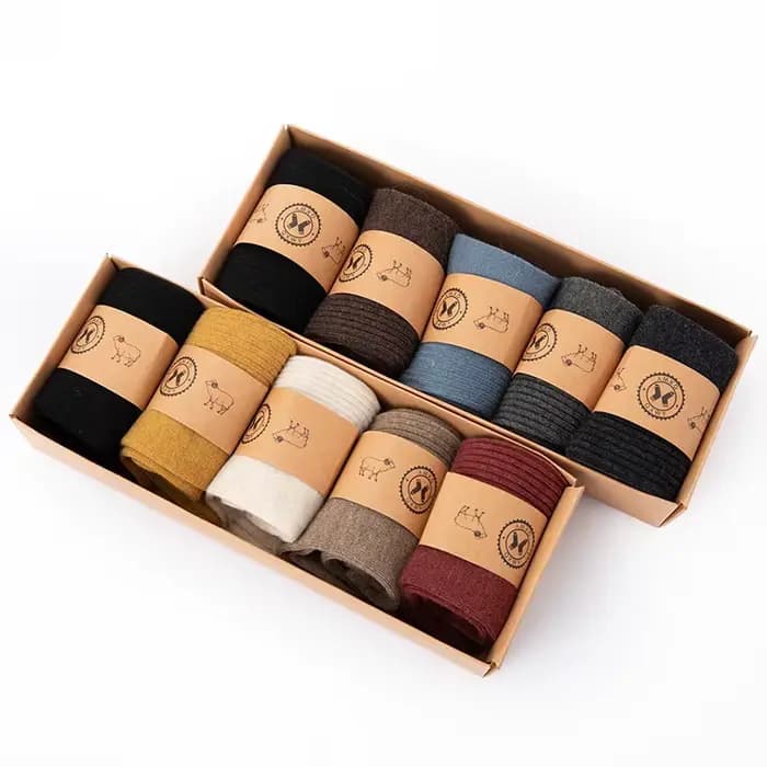 Chaussettes en pur cachemire pour hommes et femmes