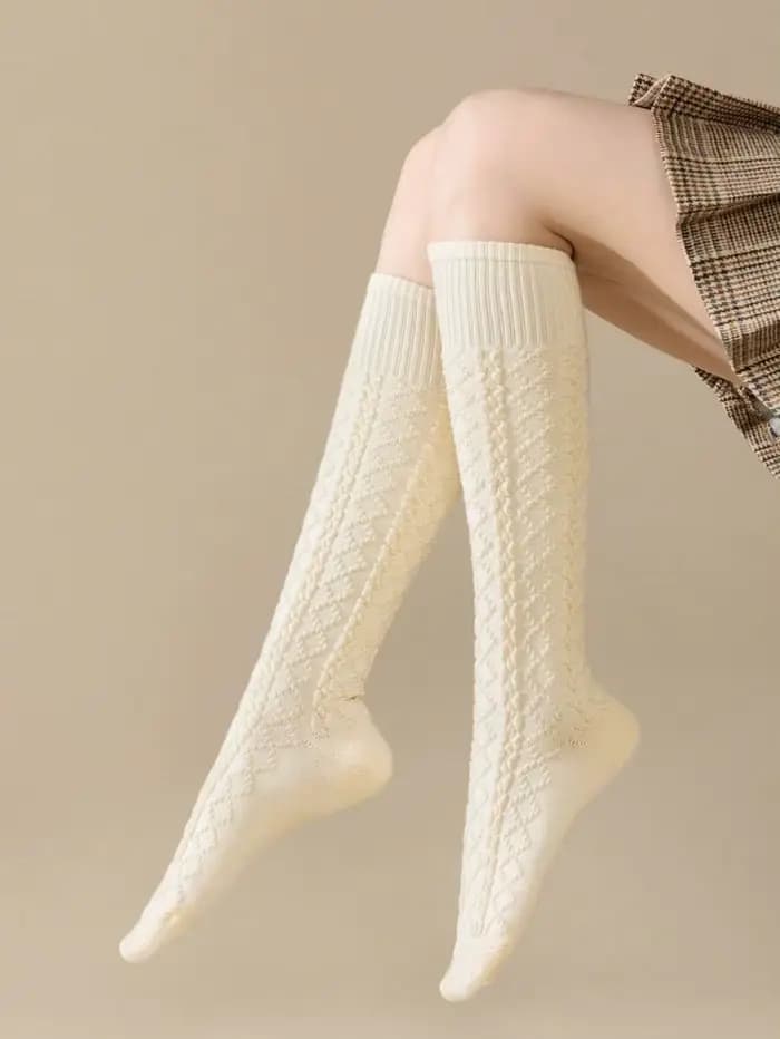1/3/6 paires de chaussettes à la mode pour femmes