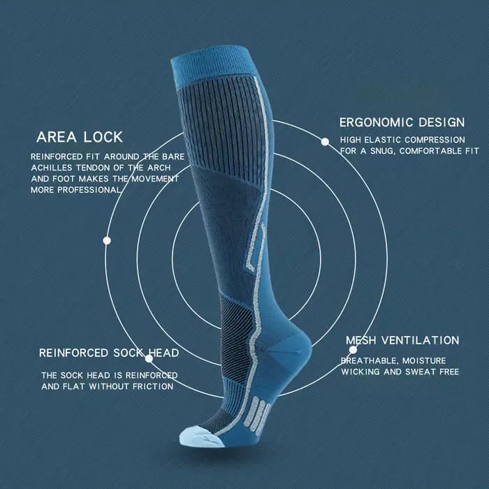 Crossfit Hombre chaussettes de patinage en plein air