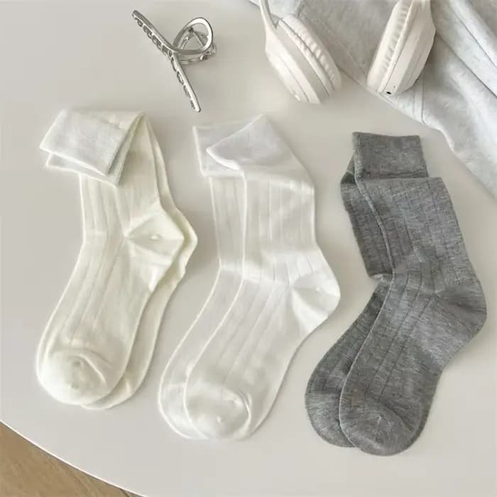 Chaussettes en Fibre de Bambou pour Femmes