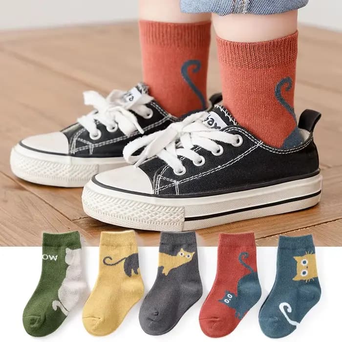 5 paires de chaussettes pour enfants
