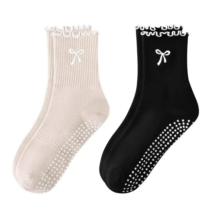 3 paires de chaussettes de yoga pour femmes