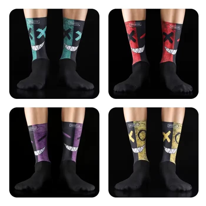 Démon chaussettes de cyclisme hommes