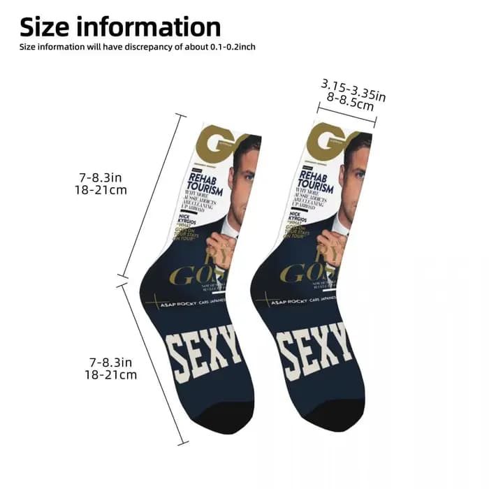 Ryan Gosling-Chaussettes unisexes