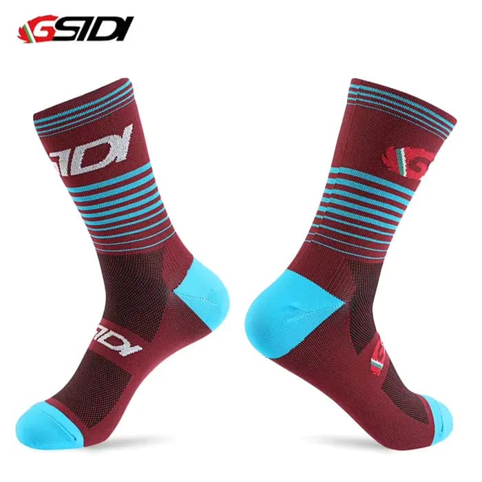 GSIDI chaussettes de cyclisme professionnelles