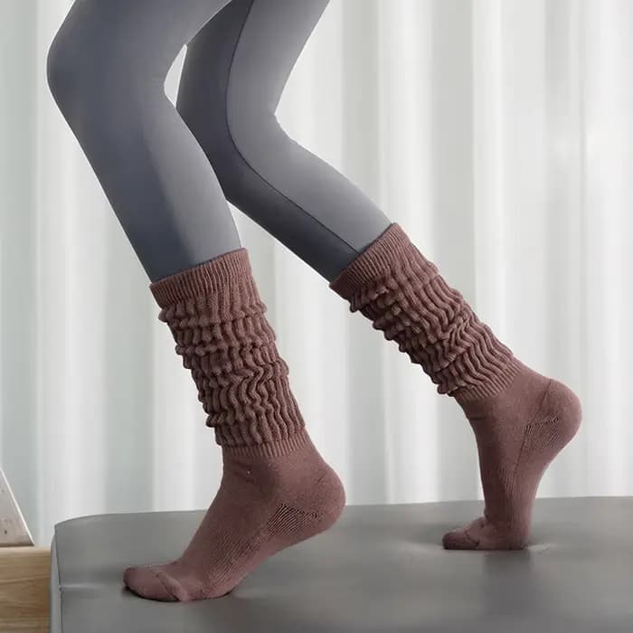 Chaussettes empilées pour femmes
