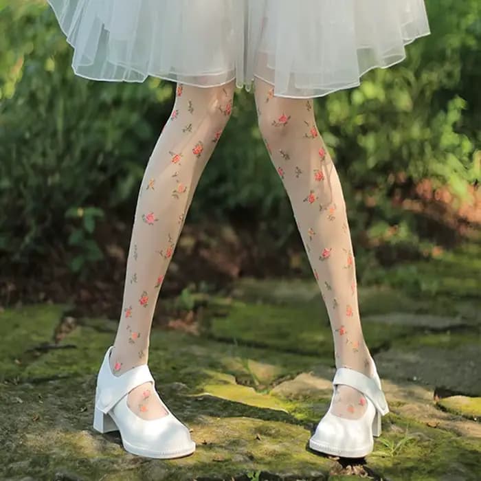 Bas de cuisse de style japonais pour femmes