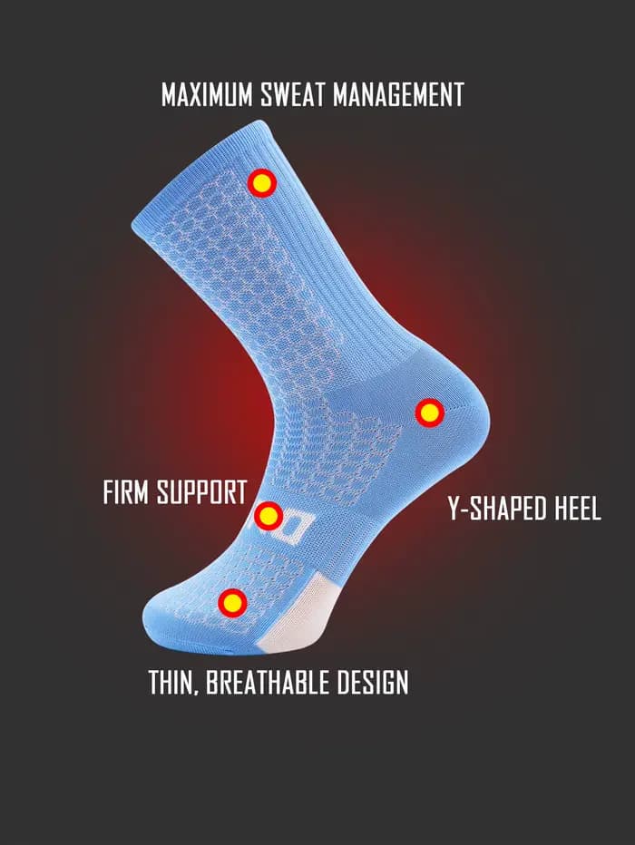 Chaussettes de cyclisme professionnelles