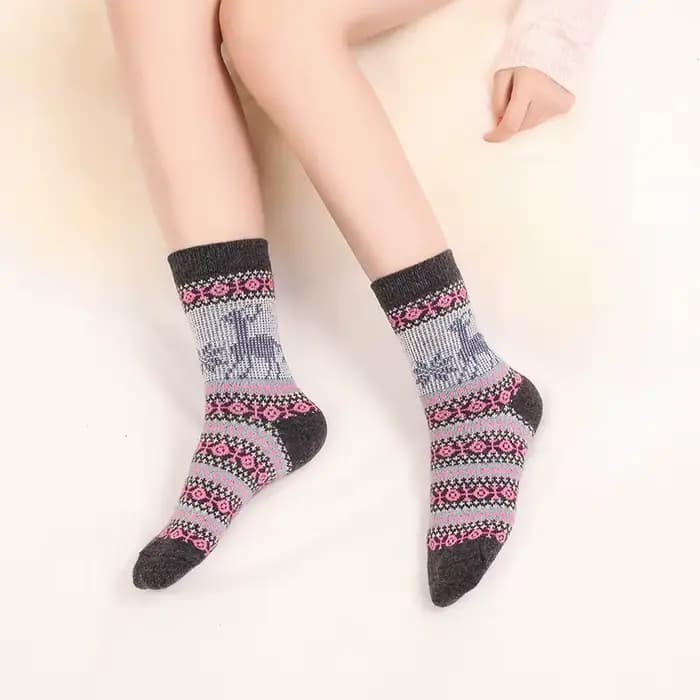 Chaussettes multicolores pour femmes