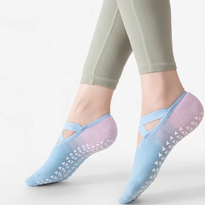 Chaussettes Pilates antidérapantes pour femmes