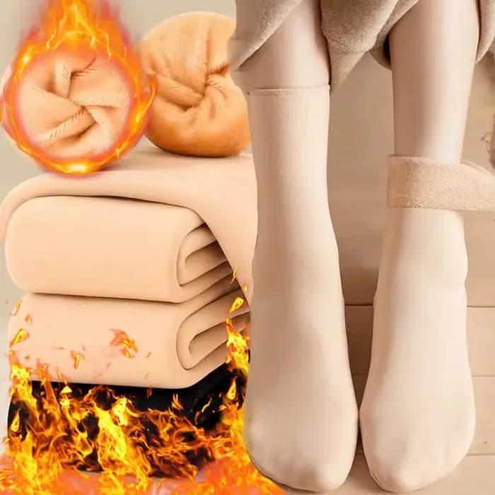 Chaussettes thermiques épaisses pour femmes